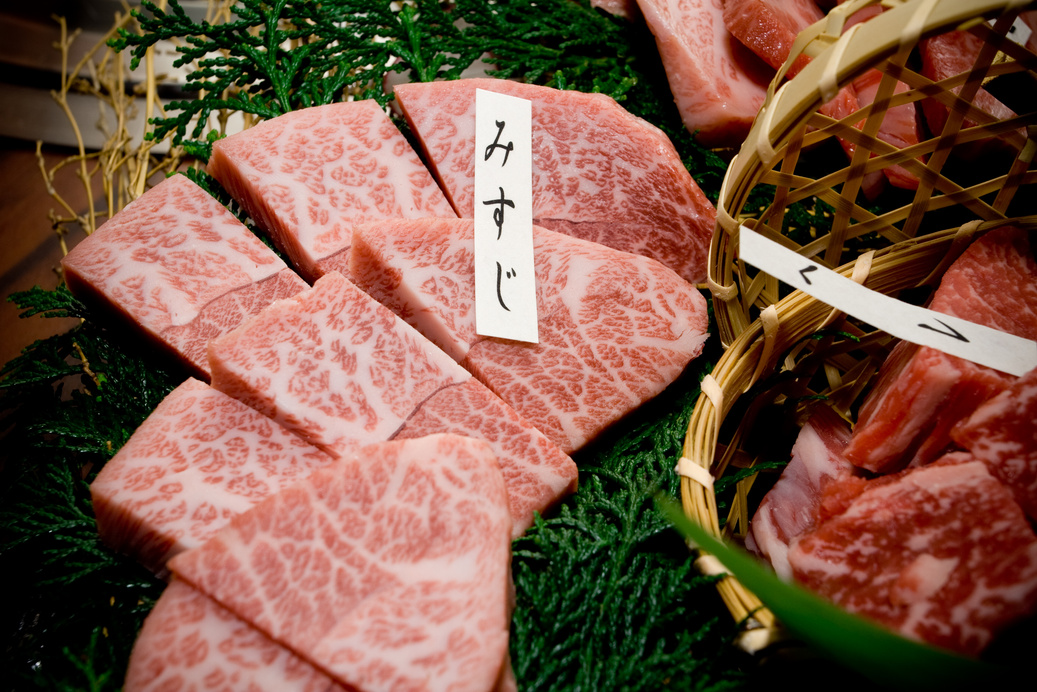 Cuts of Matsusaka beef - Japanese Yakiniku