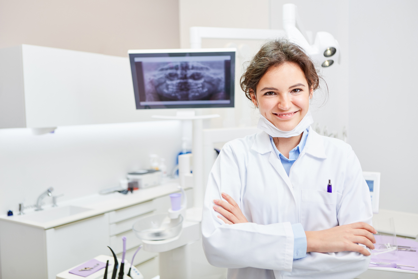 Dental Assistant in Training at the Doctor's Office