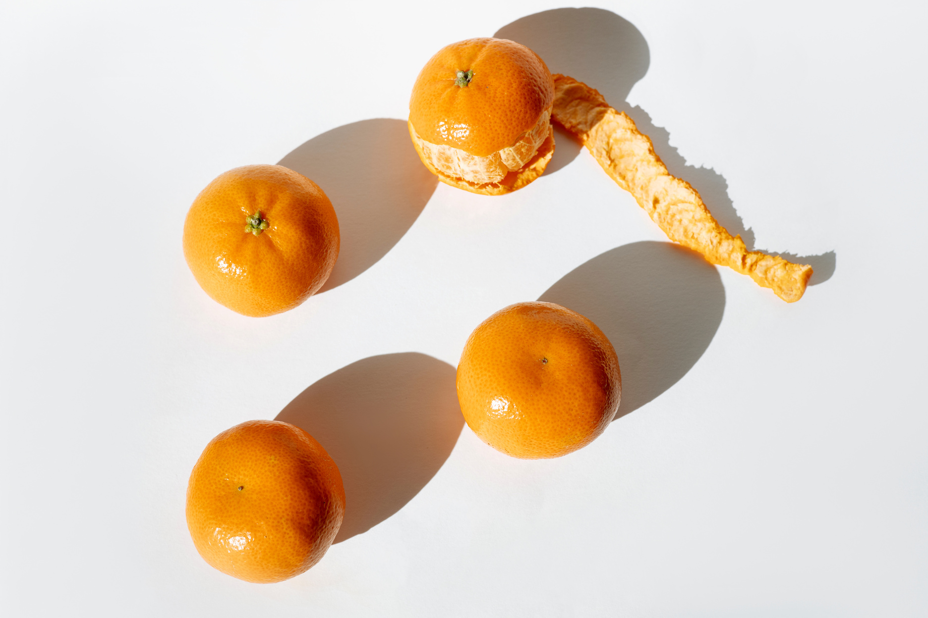 Orange Fruits on White Table